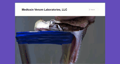 Desktop Screenshot of medtoxin.com