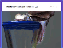 Tablet Screenshot of medtoxin.com